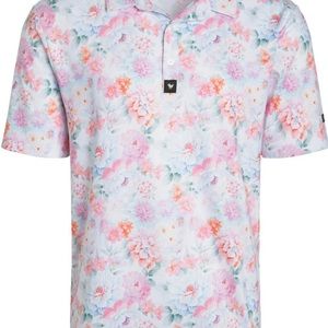 Men’s Bad Birdie Bloom Golf Polo